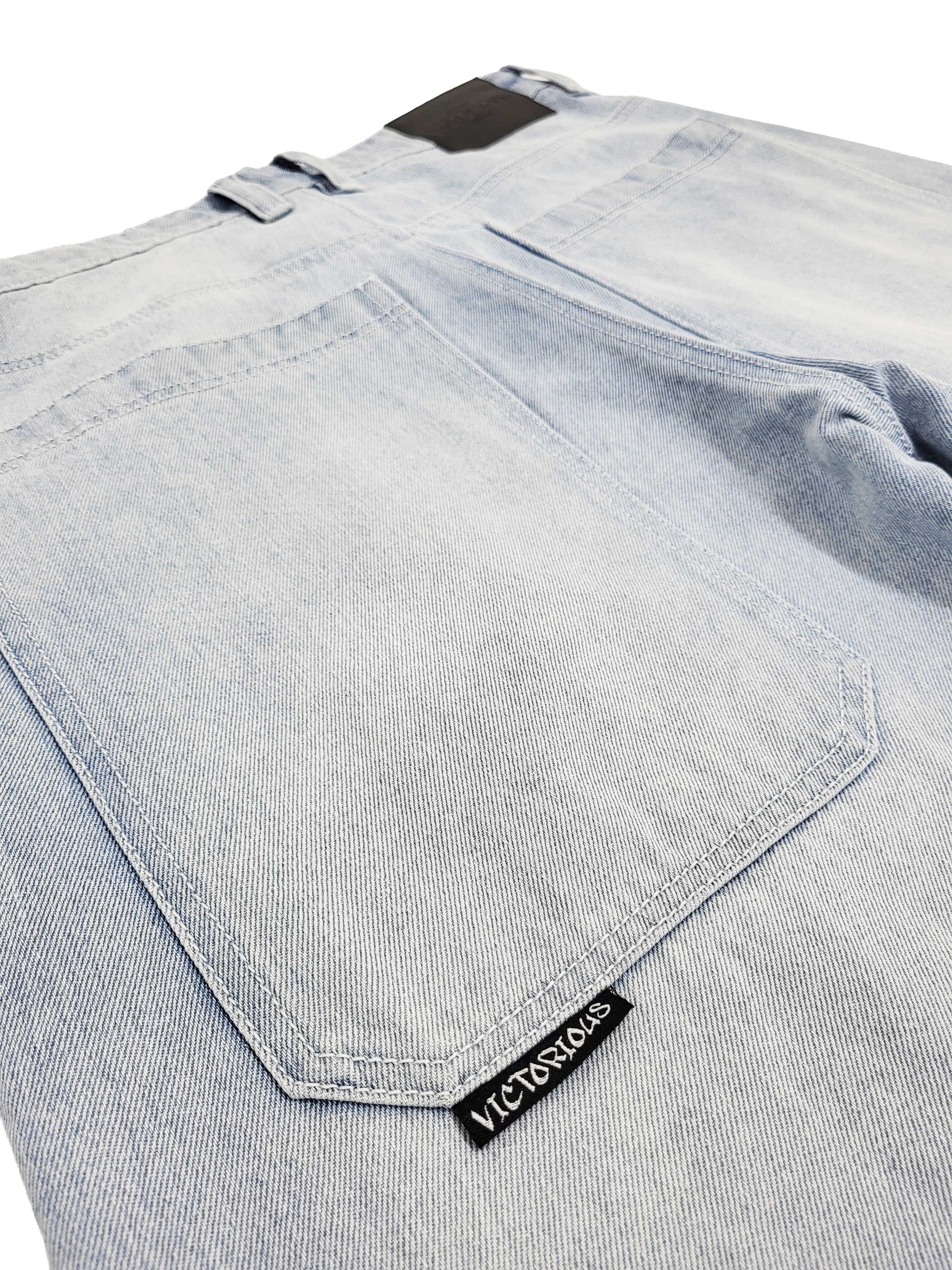DL981 TITAN Ultra Baggy Y2K Wide-Leg Denim Jeans (Open Pack