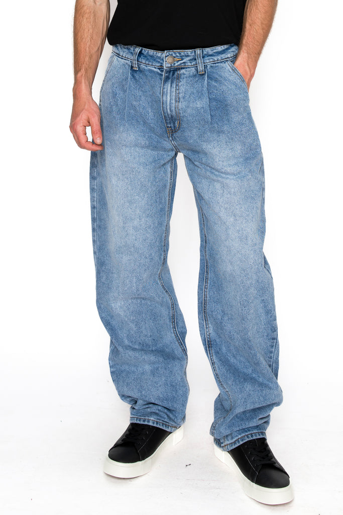 DL1585 Baggy Fit Pleated Denim Jeans (Open pack) – Victorious LA