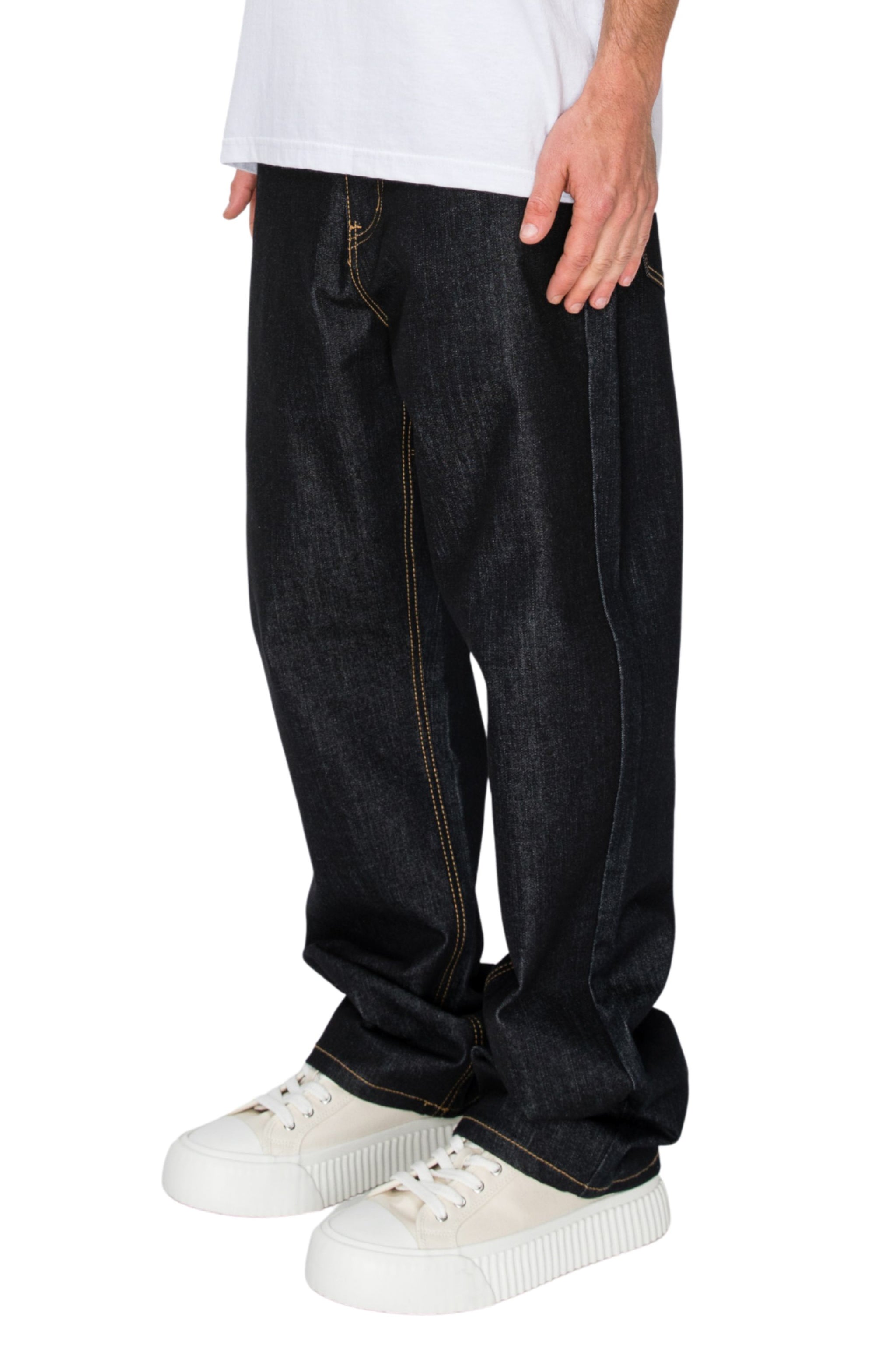 DL998 TERRA Essential Baggy Fit Raw Denim Jeans (Open Pack
