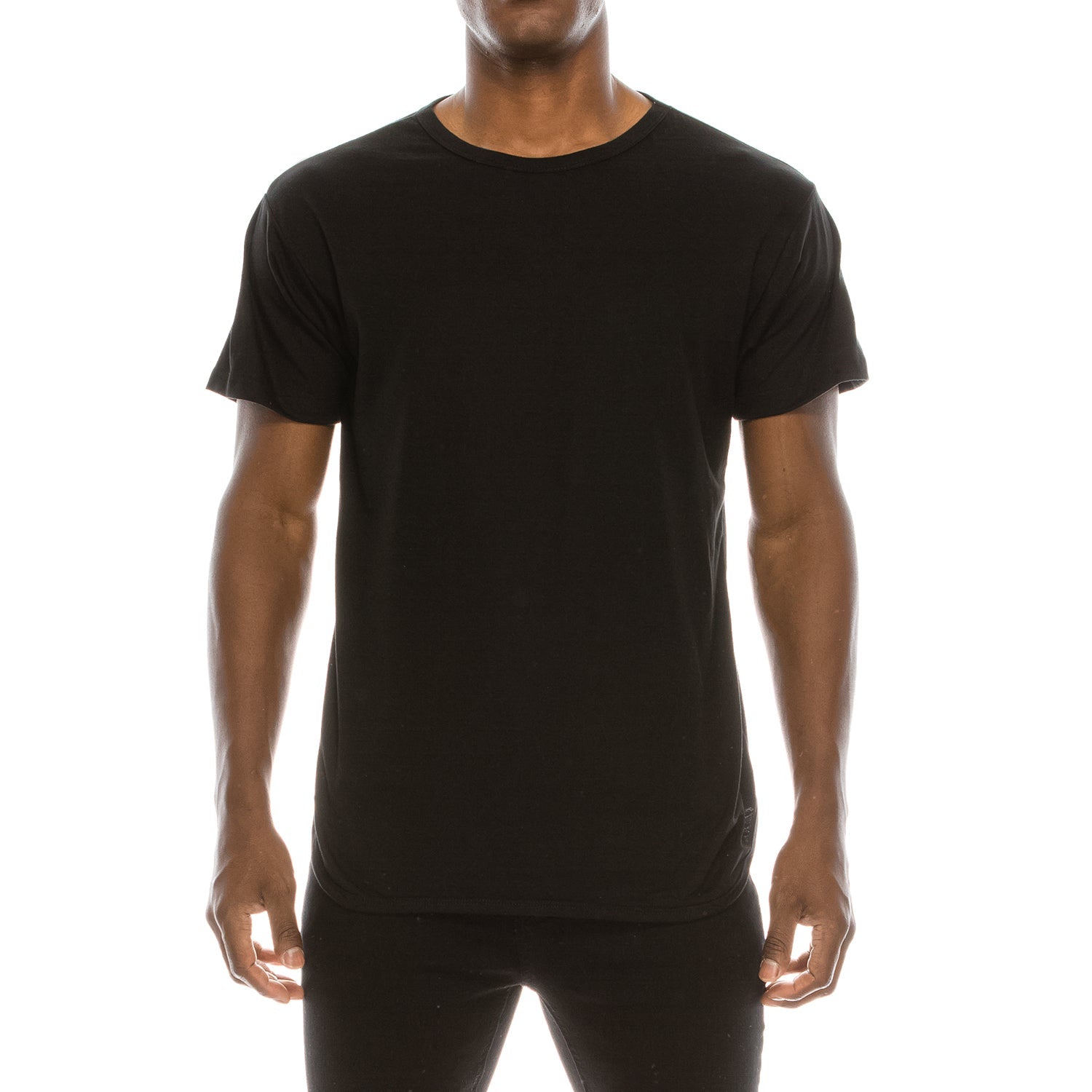 Victorious Elongated Multi-Layer T-Shirt - Stylish Layered Tee For Casual Wear (TS608 - A10G) - View #3